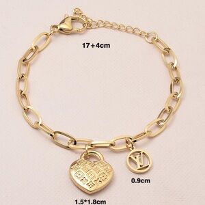 Gold Charm Bracelet
